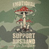Emotional Support Husband Do Not Pet - Funny Husband Legacy Tie Dye Trucker Hat