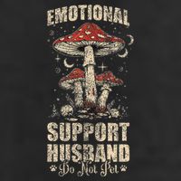 Emotional Support Husband Do Not Pet - Funny Husband Adult Drive Performance Visor