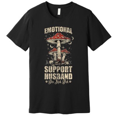 Emotional Support Husband Do Not Pet - Funny Husband Premium T-Shirt