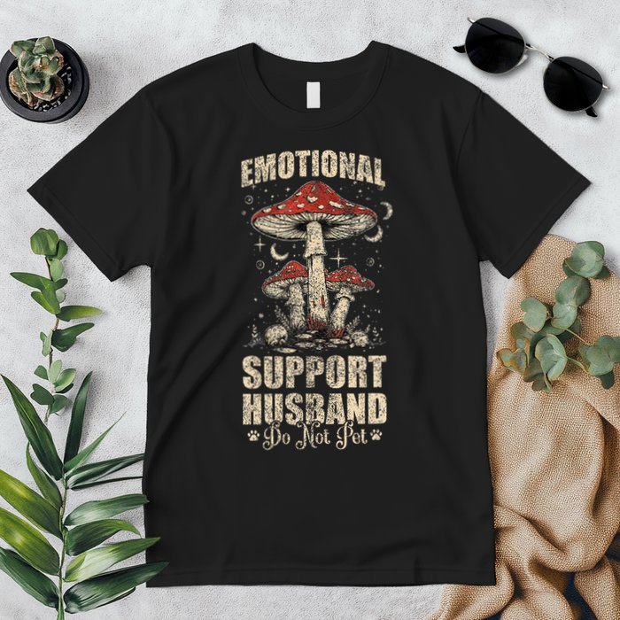 Emotional Support Husband Do Not Pet - Funny Husband Premium T-Shirt