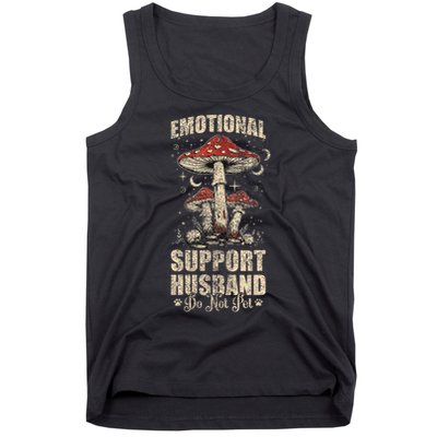 Emotional Support Husband Do Not Pet - Funny Husband Tank Top