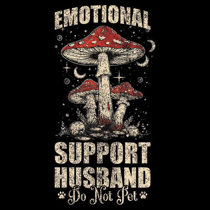 Emotional Support Husband Do Not Pet - Funny Husband Short Acrylic Beanie