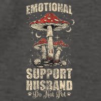 Emotional Support Husband Do Not Pet - Funny Husband Vector Backpack