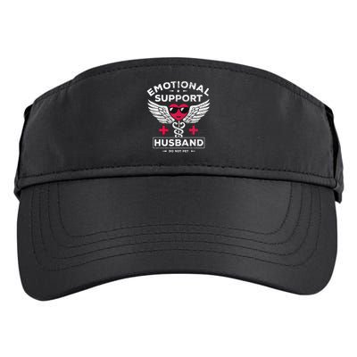 Emotional Support Husband Do Not Pet Adult Drive Performance Visor