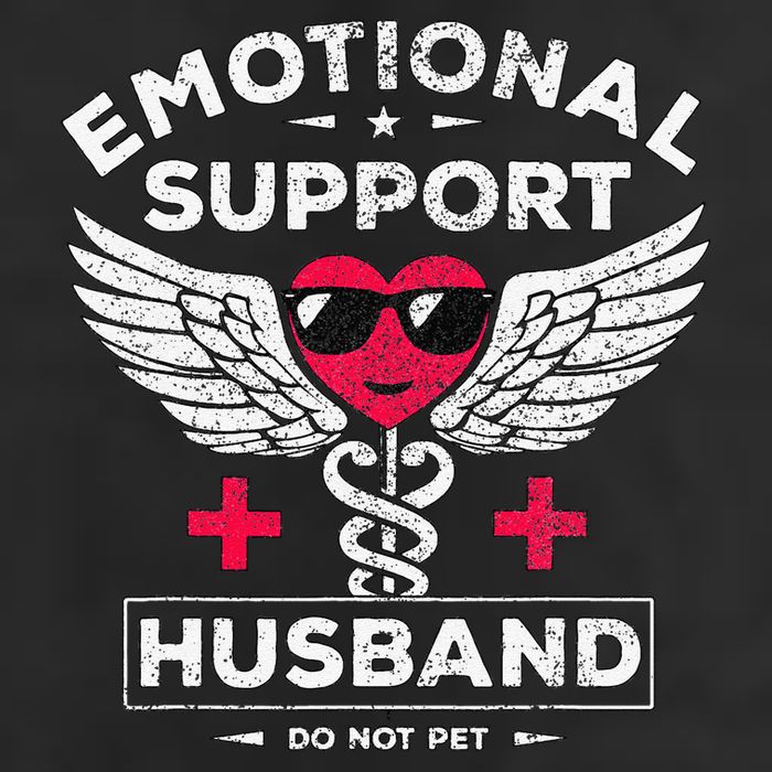 Emotional Support Husband Do Not Pet Adult Drive Performance Visor