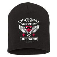 Emotional Support Husband Do Not Pet Short Acrylic Beanie