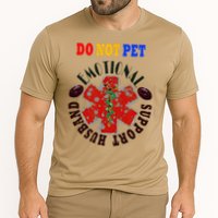 Emotional Support Husband Do Not Pet Cooling Performance Crew T-Shirt