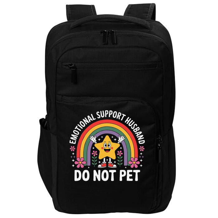 Emotional Support Husband Do Not Pet Impact Tech Backpack