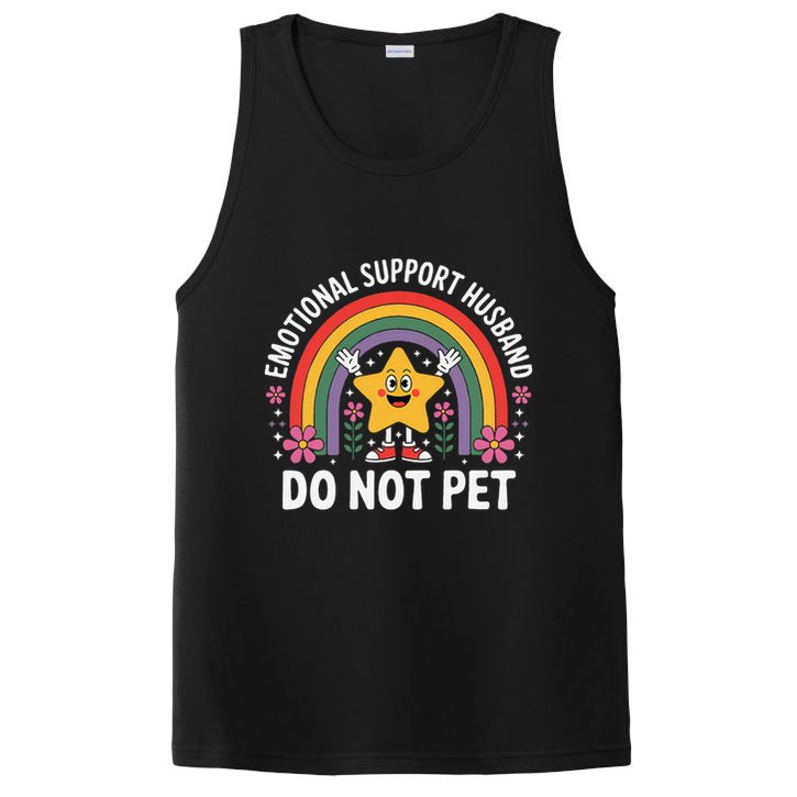 Emotional Support Husband Do Not Pet PosiCharge Competitor Tank