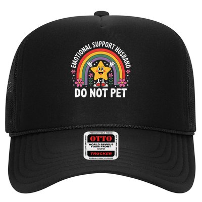 Emotional Support Husband Do Not Pet Trucker Hat
