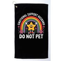 Emotional Support Husband Do Not Pet Golf Towel