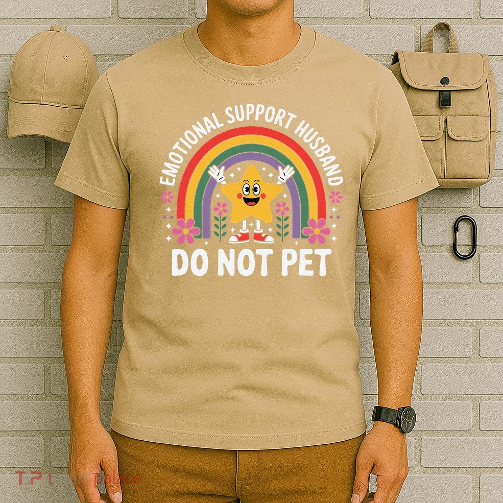 Emotional Support Husband Do Not Pet T-Shirt