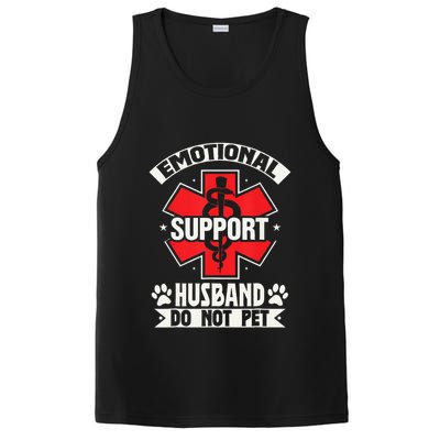Emotional Support Husband Do Not Pet Meme PosiCharge Competitor Tank