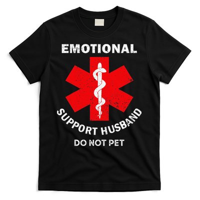 Emotional Support Husband Do Not Pet T-Shirt