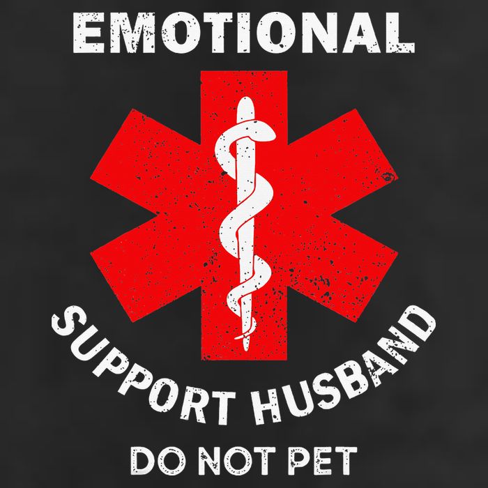 Emotional Support Husband Do Not Pet 11oz C Handle Ceramic Mug