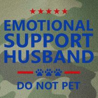 Emotional Support Husband Do Not Pet - Funny Husband Legacy Tie Dye Trucker Hat