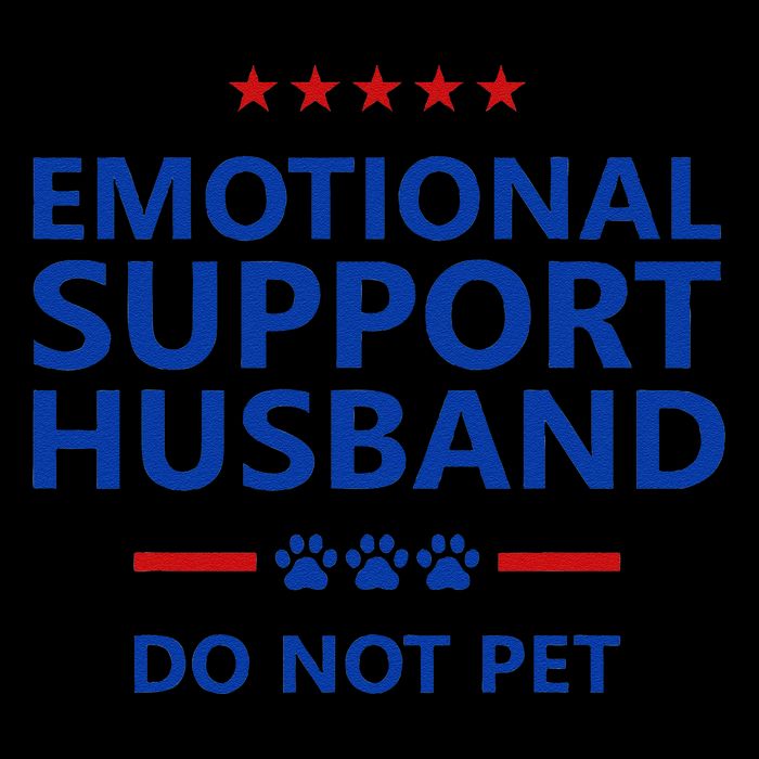 Emotional Support Husband Do Not Pet - Funny Husband Impact Tech Backpack