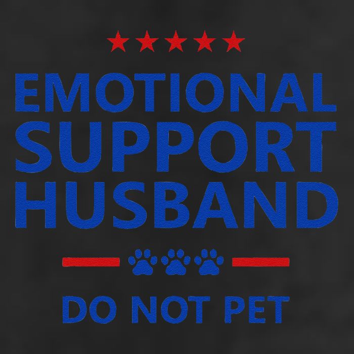 Emotional Support Husband Do Not Pet - Funny Husband 15oz Campfire Ceramic Mug