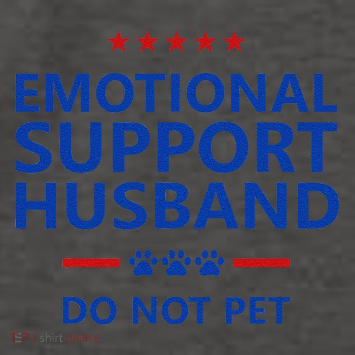 Emotional Support Husband Do Not Pet - Funny Husband Vector Backpack