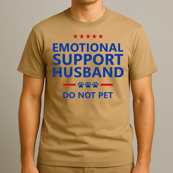 Emotional Support Husband Do Not Pet - Funny Husband T-Shirt