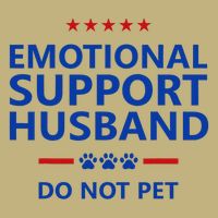 Emotional Support Husband Do Not Pet - Funny Husband Sustainable Beanie