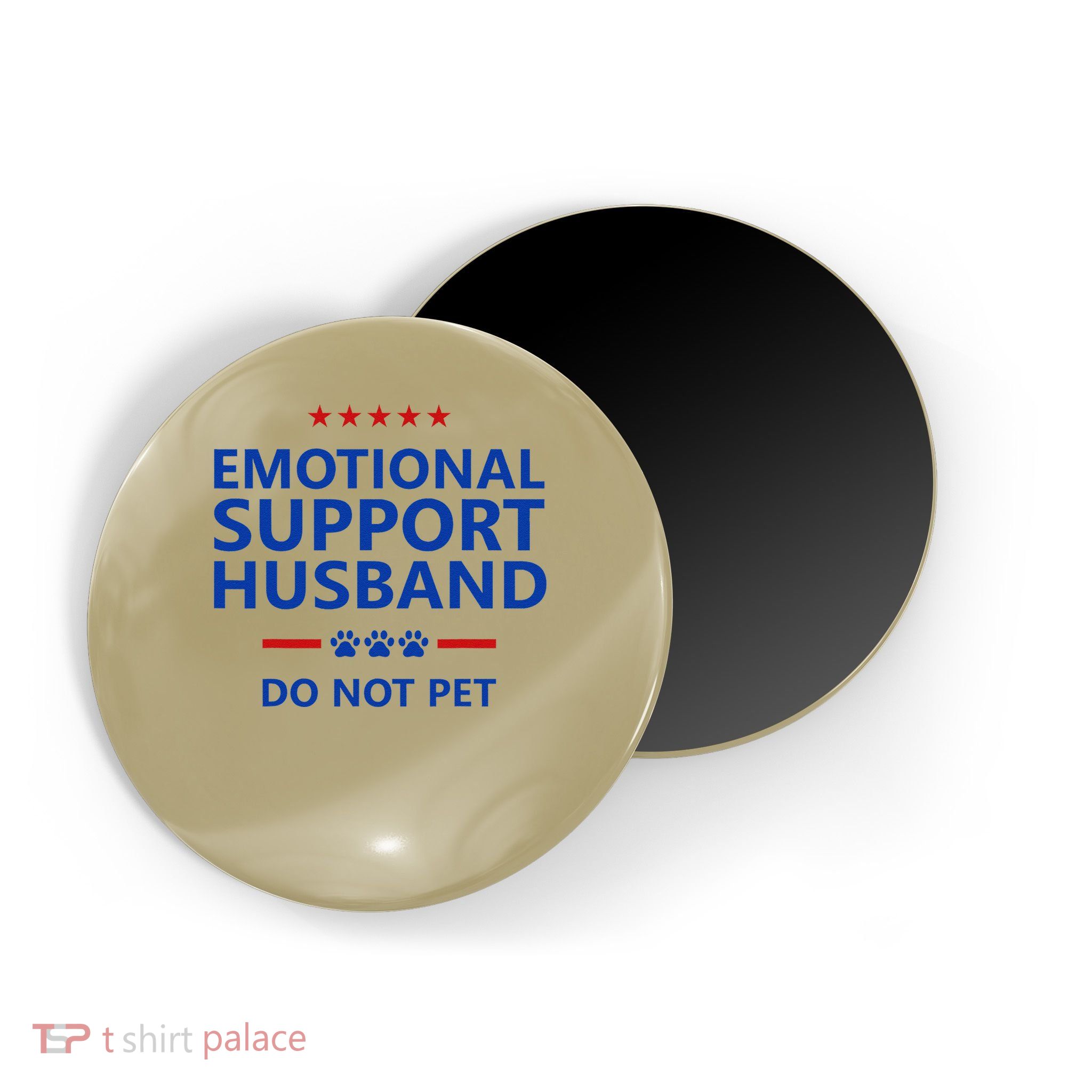 Emotional Support Husband Do Not Pet - Funny Husband Magnet