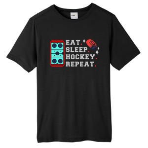 Eat Sleep Hockey Repeat Tall Fusion ChromaSoft Performance T-Shirt