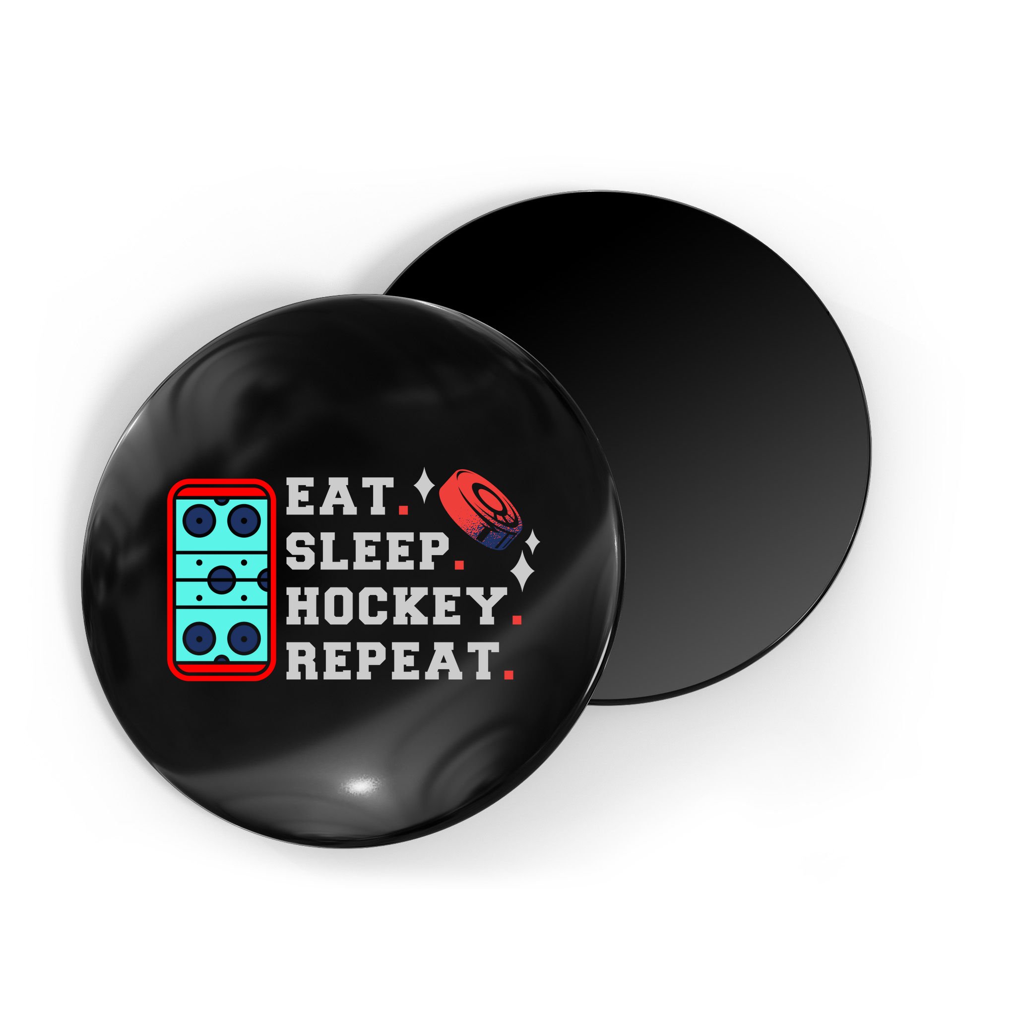 Eat Sleep Hockey Repeat Magnet