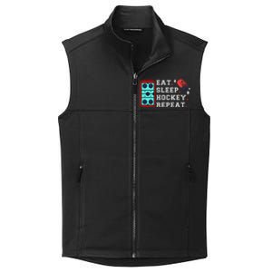 Eat Sleep Hockey Repeat Collective Smooth Fleece Vest