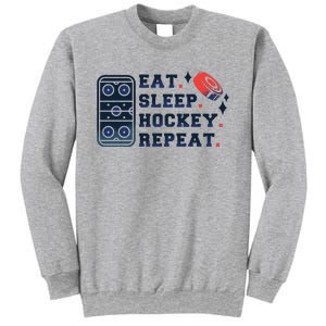 Eat Sleep Hockey Repeat Sweatshirt