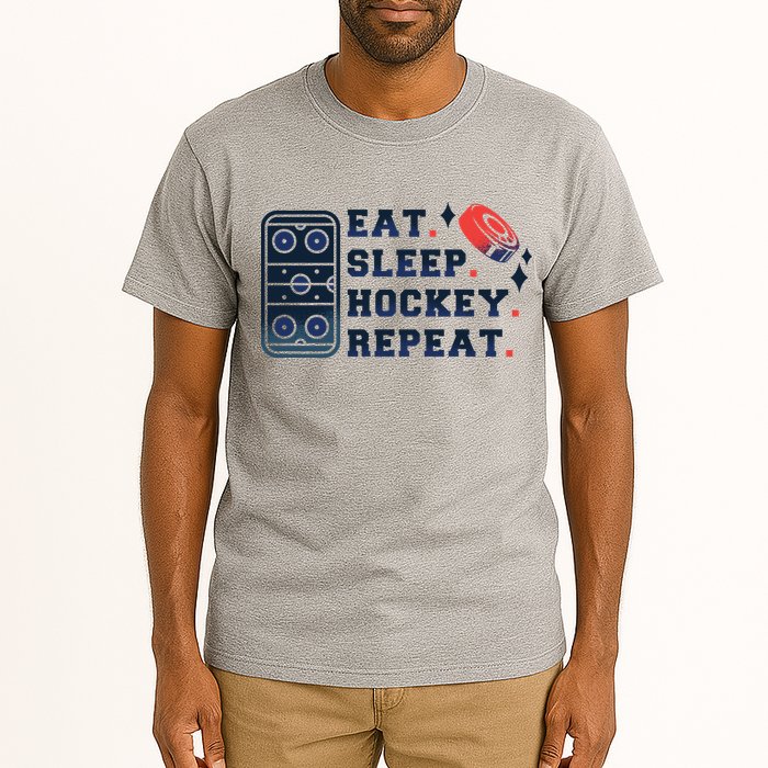 Eat Sleep Hockey Repeat Tall T-Shirt