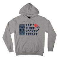 Eat Sleep Hockey Repeat Tall Hoodie