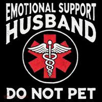 Emotional Support Husband Do Not Pet Impact Tech Backpack