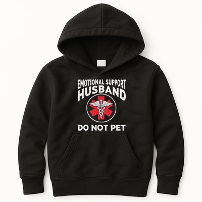 Emotional Support Husband Do Not Pet Kids Hoodie