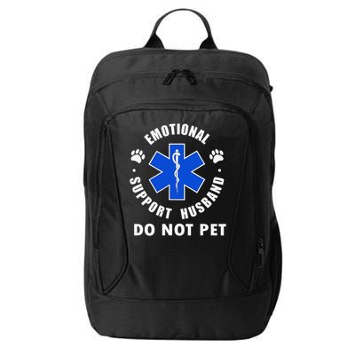 Emotional Support Husband Do Not Pet City Backpack