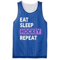 Eat Sleep Hockey Repeagift Hockey Lovers Gift Cute Gift Mesh Reversible Basketball Jersey Tank