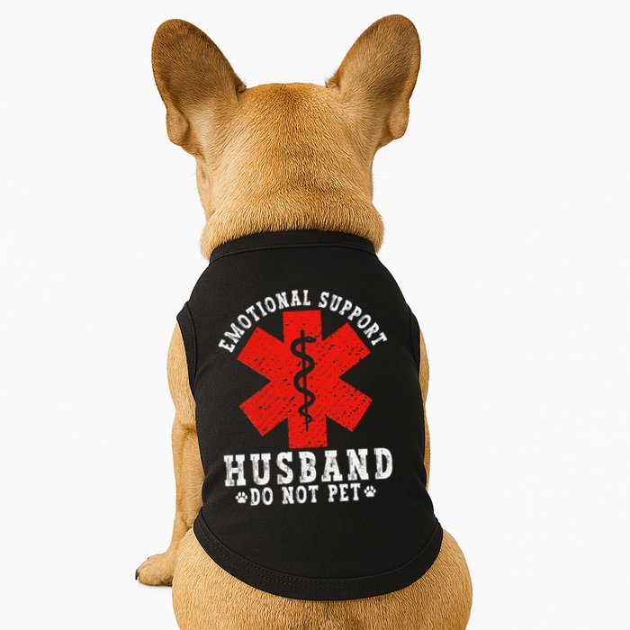 Emotional Support Husband Do Not Pet Doggie Tank