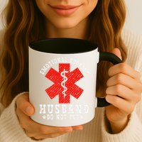 Emotional Support Husband Do Not Pet Mug