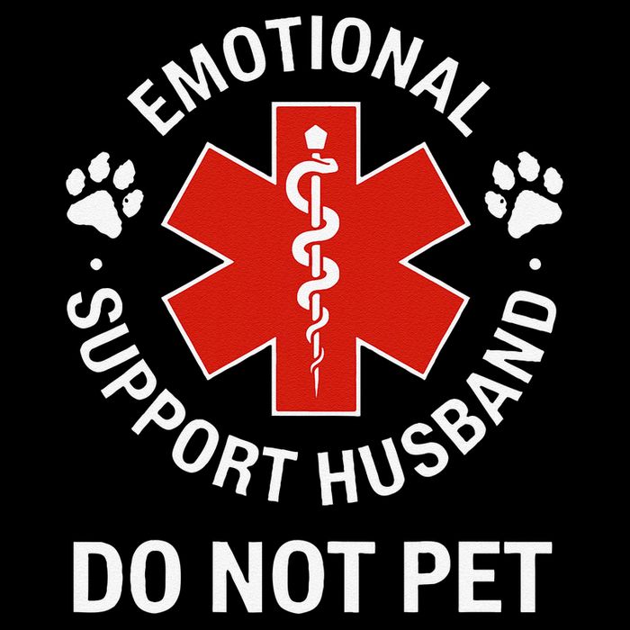 Emotional Support Husband Do Not Pet Cool Husband City Backpack