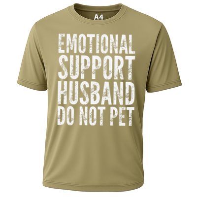Emotional Support Husband Do Not Pet - Funny Saying Performance Shirt