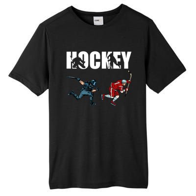 Eat Sleep Hockey Ice Hockey Player Gift Tall Fusion ChromaSoft Performance T-Shirt