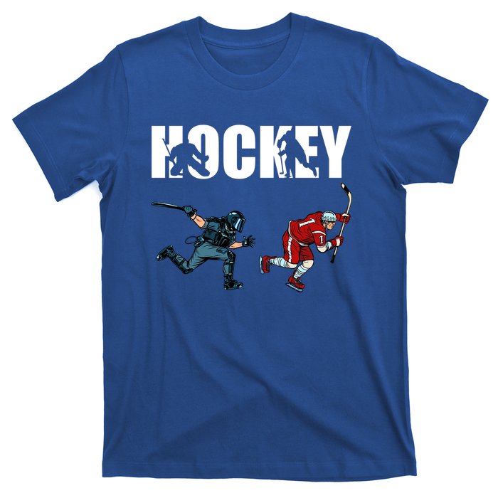 Eat Sleep Hockey Ice Hockey Player Gift T-Shirt