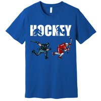 Eat Sleep Hockey Ice Hockey Player Gift Premium T-Shirt