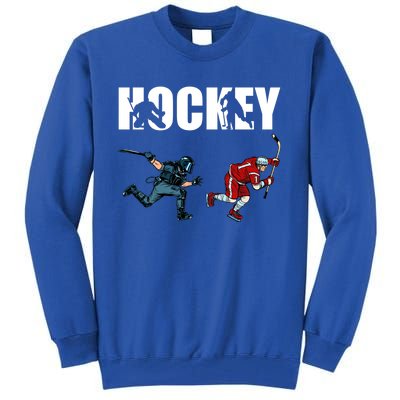 Eat Sleep Hockey Ice Hockey Player Gift Tall Sweatshirt