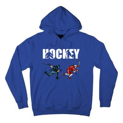 Eat Sleep Hockey Ice Hockey Player Gift Tall Hoodie