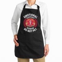 Emotional Support Husband Do Not Pet Funny Apron