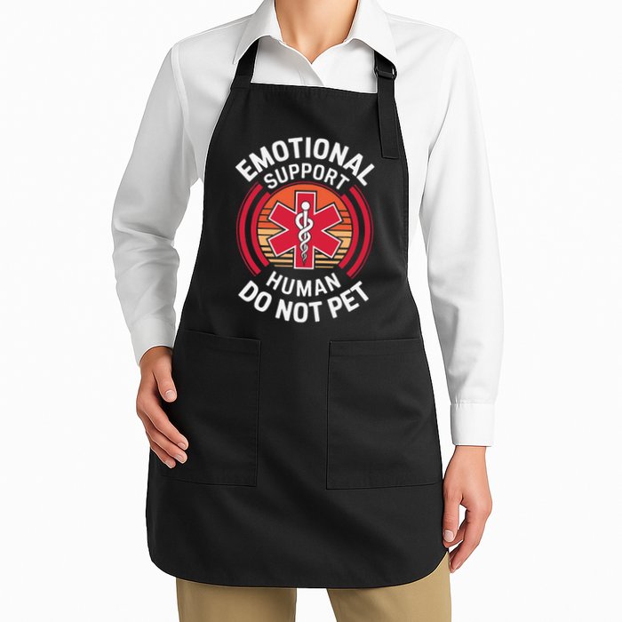Emotional Support Husband Do Not Pet Funny Apron
