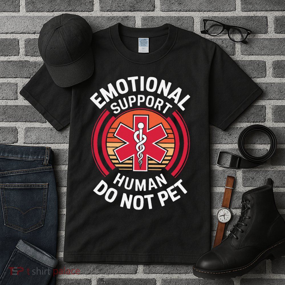Emotional Support Husband Do Not Pet Funny Tall T-Shirt