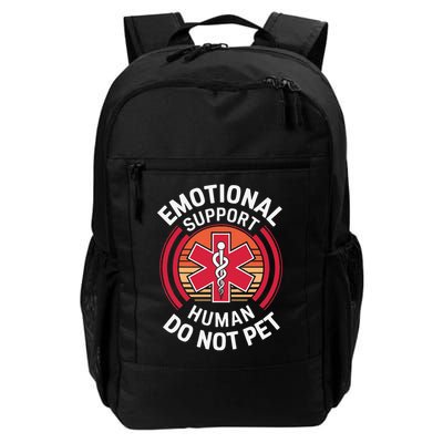 Emotional Support Husband Do Not Pet Funny Backpack