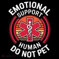 Emotional Support Husband Do Not Pet Funny Bucket Hat
